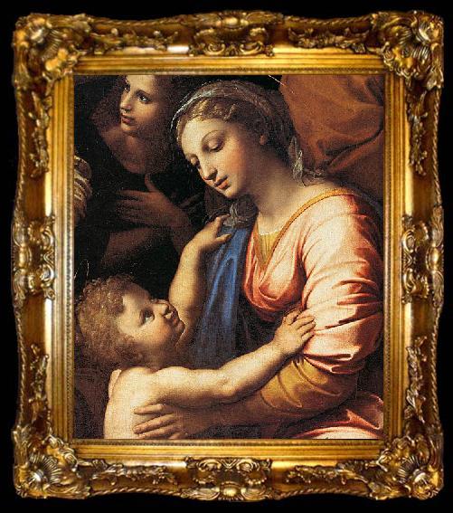 framed  RAFFAELLO Sanzio The Holy Family, ta009-2